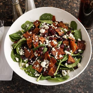 Bacon Baby Spinach Salad